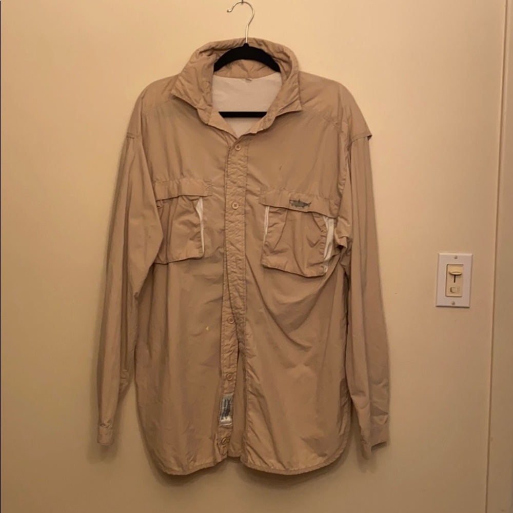 Men’s Tarponwear fishing shirt, size L